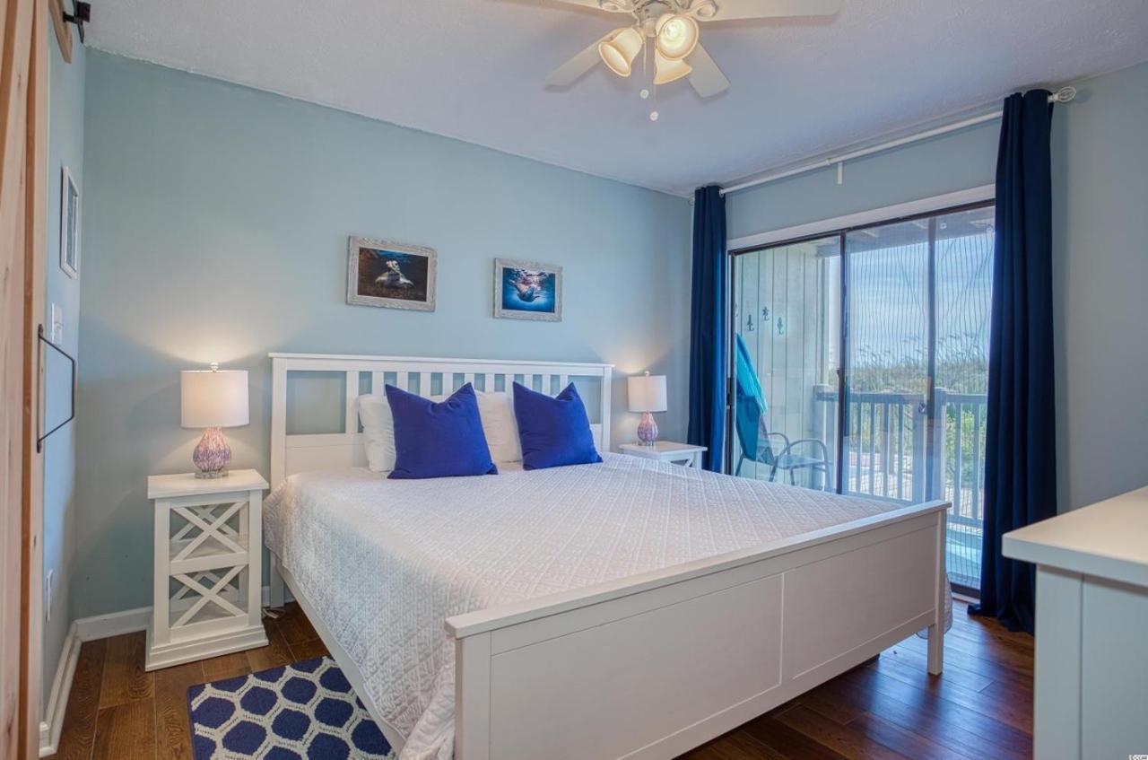 Beautiful Beachfront-Oceanfront First Floor 2Br 2Ba Condo In Cherry Grove, North Myrtle Beach! Renovated With A Fully Equipped Kitchen, 3 Separate Beds, Pool, Private Patio & Steps To The Sand! Exterior photo